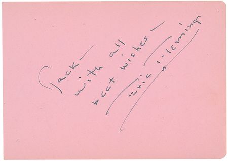 Lot #966 Actors and Actresses: Large vintage Hollywood collection of over 1300 signatures including Brando, Hepburn, Wayne, and an early Garland - Image 41