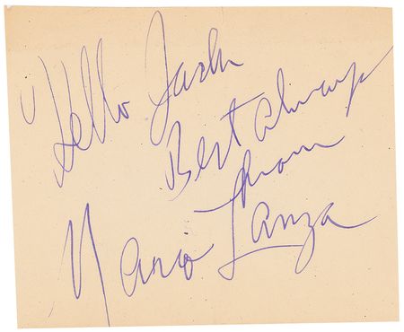 Lot #966 Actors and Actresses: Large vintage Hollywood collection of over 1300 signatures including Brando, Hepburn, Wayne, and an early Garland - Image 45