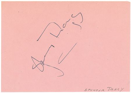 Lot #966 Actors and Actresses: Large vintage Hollywood collection of over 1300 signatures including Brando, Hepburn, Wayne, and an early Garland - Image 5