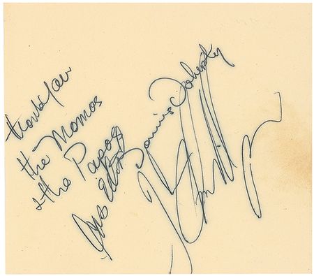 Lot #966 Actors and Actresses: Large vintage Hollywood collection of over 1300 signatures including Brando, Hepburn, Wayne, and an early Garland - Image 9