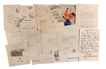 Lot #20 Dwight and Mamie Eisenhower: Vast