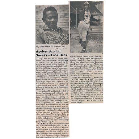 Lot #1534 Satchel Paige First Day Cover - Image 2