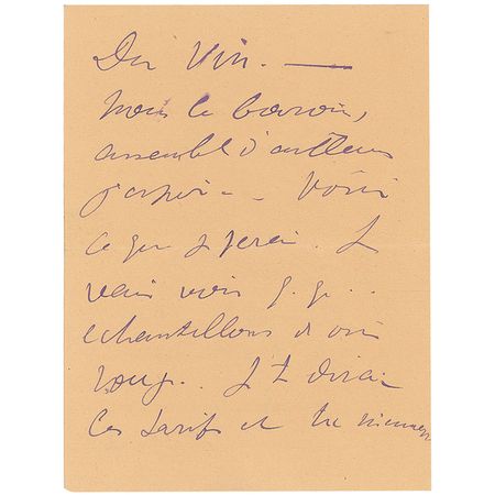 Lot #589 Henri de Toulouse-Lautrec: Lautrec begins his dark downward spiral into drink: 