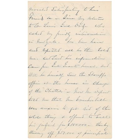 Lot #375 William T. Sherman: Impoverished and scandalized, Grant still has his great general’s support - Image 2