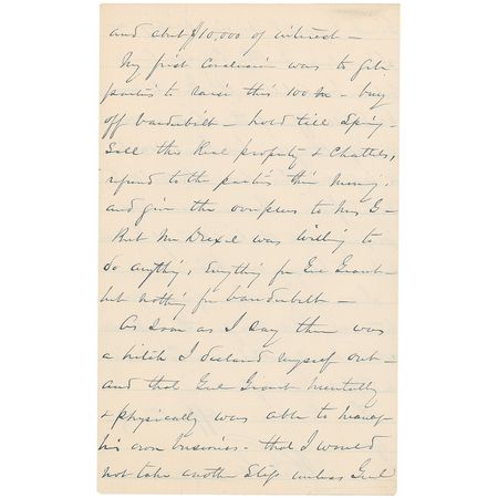 Lot #375 William T. Sherman: Impoverished and scandalized, Grant still has his great general’s support - Image 3