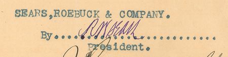 Lot #291 Richard W. Sears: Incredibly rare Sears contract with the Maine Central Railroad Company that enabled him to deliver from coast to coast - Image 2
