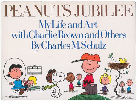 Lot #736 Charles Schulz: Adorning his book with a wonderful Snoopy sketch - Image 2