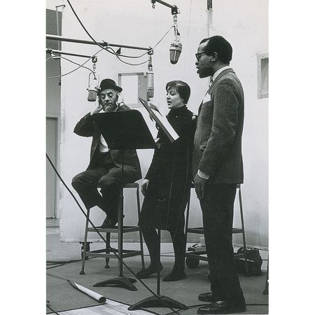Lot #997 Dave Lambert, Jon Hendricks, and Annie Ross Signature - Image 2