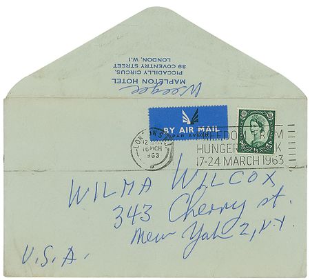 Lot #690 Weegee Handwritten Letter Signed - Image 3