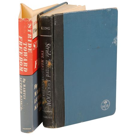 Lot #316 Martin Luther King, Jr: King signs his historic memoir of the Montgomery Bus Boycott - Image 2