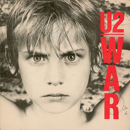 Lot #817 U2: U2 signs their first gold record - Image 1