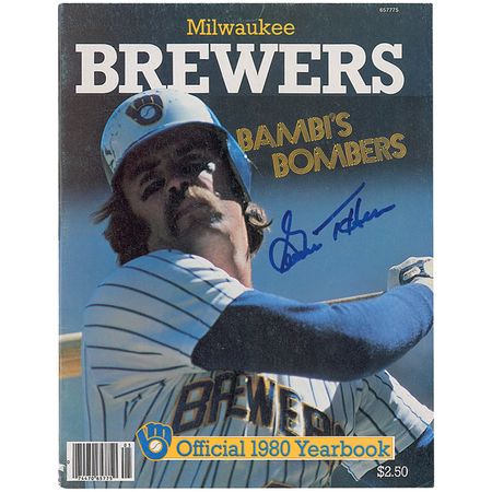 Lot #1569 Milwaukee Brewers Yearbook - Image 1