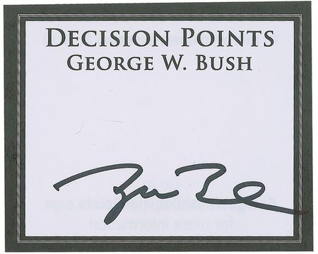 Lot #15 George W. Bush Bookplate