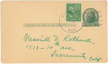 Lot #1429 Ty Cobb Signature - Image 3