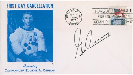 Lot #494 Gene Cernan Commemorative Covers - Image 2