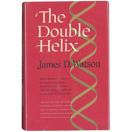 Lot #242 DNA: James D. Watson Typed Notes Signed - Image 2