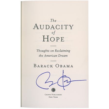 Lot #121 Barack Obama Book - Image 1