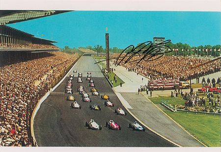 Lot #1550 Indy 500 Signed Photographs - Image 2