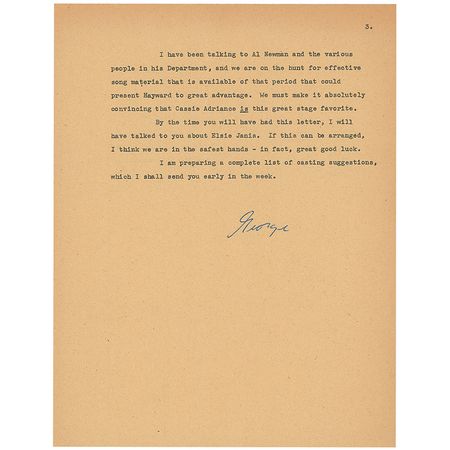 Lot #1053 George Cukor - Image 3