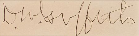 Lot #1375 D. W. Griffith Signature - Image 2