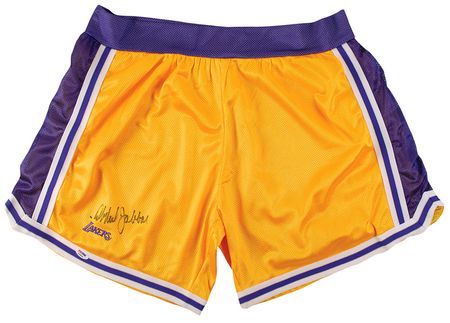 Lot #1464 Kareem Abdul-Jabbar Shorts - Image 1