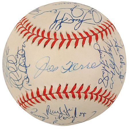 Lot #1574 NY Yankees Baseball - Image 5
