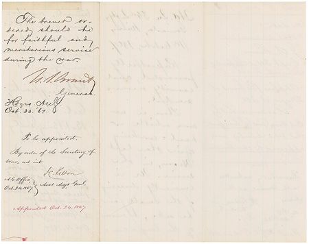 Lot #84 Andrew Johnson and U. S. Grant: With presidential impeachment looming, Grant keenly maneuvers himself out of Johnson's attempt to align forces and gain popularity - Image 3