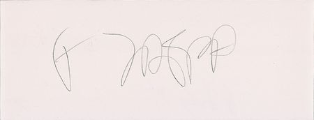 Lot #1036 Frank Zappa Signature - Image 2