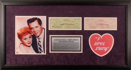 Lot #1041 Lucille Ball and Desi Arnaz Checks - Image 1
