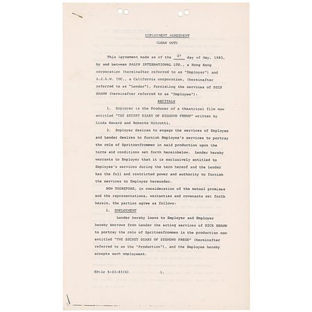 Lot #1144 Dick Shawn - Image 1