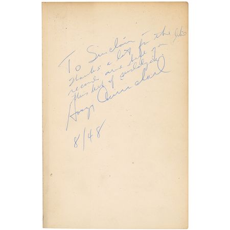 Lot #969 Hoagy Carmichael Book - Image 1