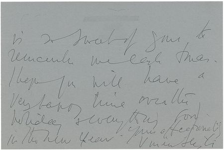 Lot #1108 Vivien Leigh Handwritten Letter Signed - Image 2