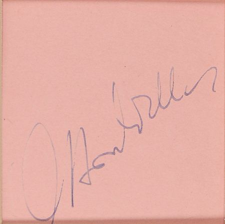 Lot #1415 Orson Welles Signature - Image 2