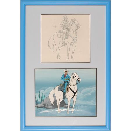 Lot #734 Lone Ranger Multi-Cel Setup - Image 1