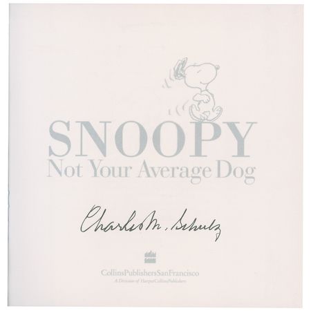 Lot #742 Charles Schulz Book - Image 1