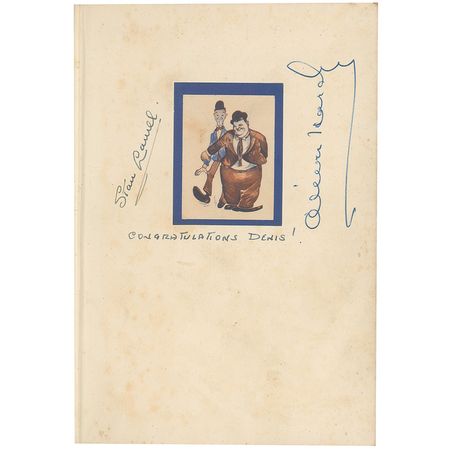 Lot #1104 Laurel and Hardy Book - Image 1