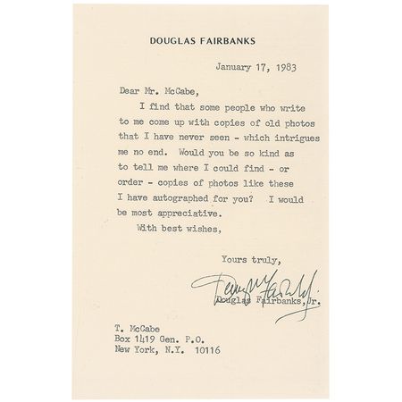 Lot #1367 Douglas Fairbanks, Jr - Image 2