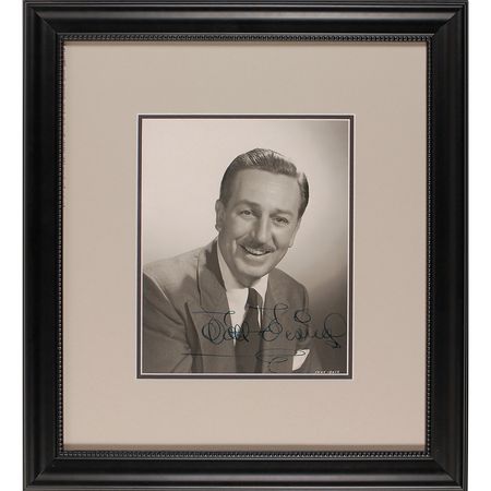 Lot #714 Walt Disney: Spectacular vintage Disney portrait, prominently signed with a flourish - Image 2