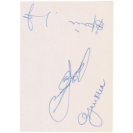 Lot #822 ABBA Signed Photograph - Image 1