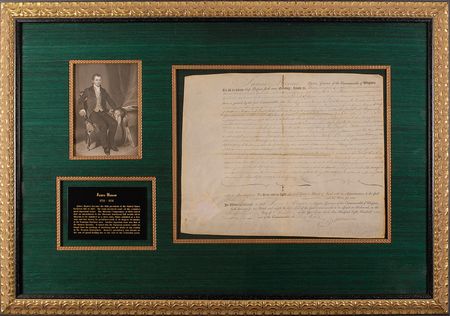 Lot #109 James Monroe Signed Document - Image 1