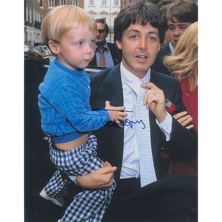 Lot #958 Beatles: James McCartney Signed Photographs - Image 1