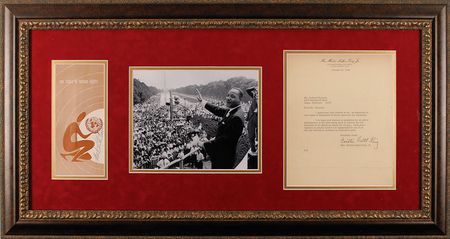 Lot #315 Martin Luther King, Jr - Image 1