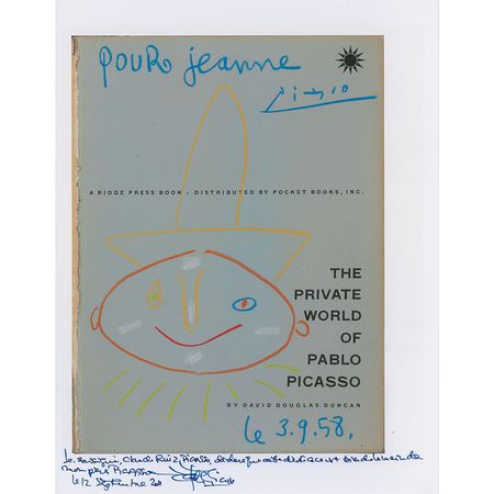 Lot #650 Pablo Picasso: An original clown sketch, infused with liveliness by Picassoâ??s childlike sense of humor - Image 2
