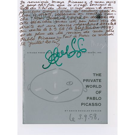 Lot #650 Pablo Picasso: An original clown sketch, infused with liveliness by Picassoâ??s childlike sense of humor - Image 3