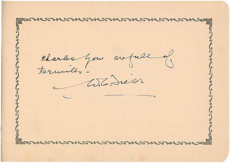 Lot #1039 Autograph Album: Vintage 1930s album with Berlin, Fields, Ripley, and Baer - Image 1