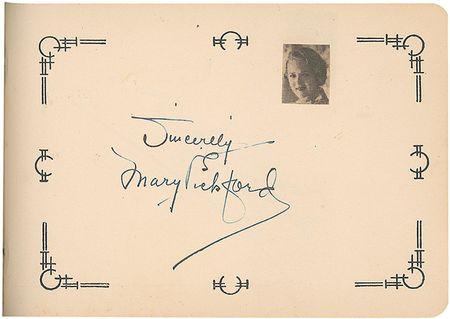 Lot #1039 Autograph Album: Vintage 1930s album with Berlin, Fields, Ripley, and Baer - Image 4