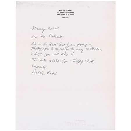 Lot #587 Ralph Fabri - Image 2