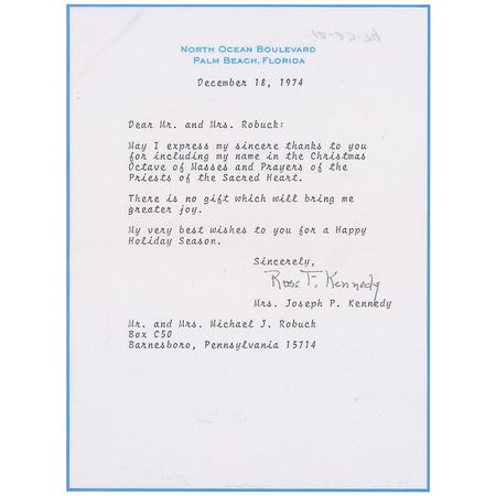 Lot #310 Rose Kennedy Group Lot - Image 1