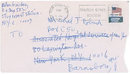 Lot #597 Allen Ginsberg Sketch - Image 3