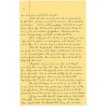 Lot #672 John Steinbeck: Steinbeck rallies to his son after being expelled for cheating: ?I told him that a lost good name was the hardest thing in the world to regain but that it could be done by a long hard effort? - Image 2